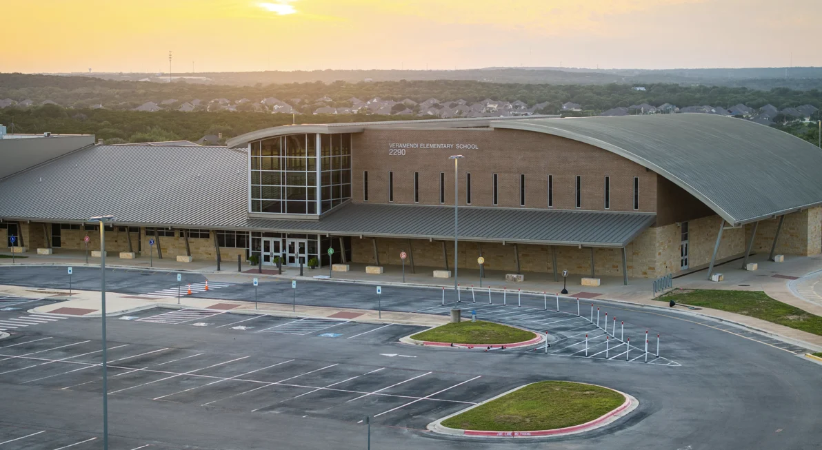 Aerial view of Veramendi Elementary