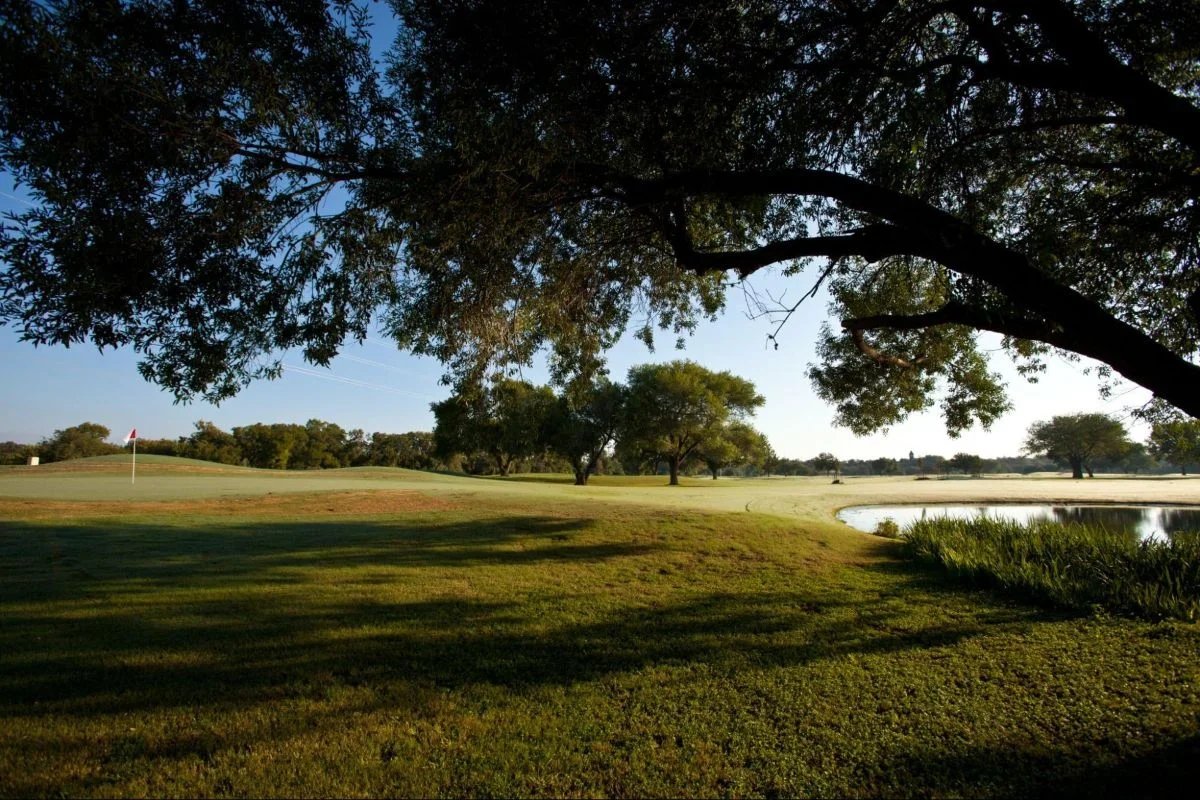 Image of the Landa Park Golf Course near Veramendi.